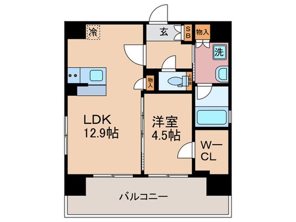 ベラジオ雅び京都河原町(502)の物件間取画像